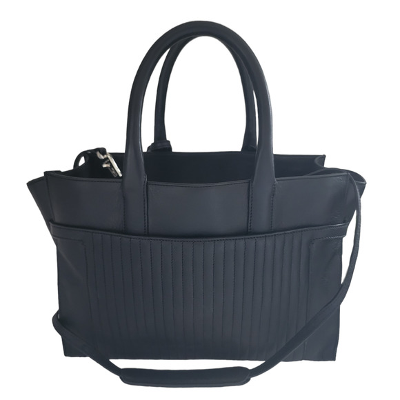 Zadig & Voltaire Black Bag Candide Small Hand Bag Shoulder Bag Skull Studs - Picture 12 of 16